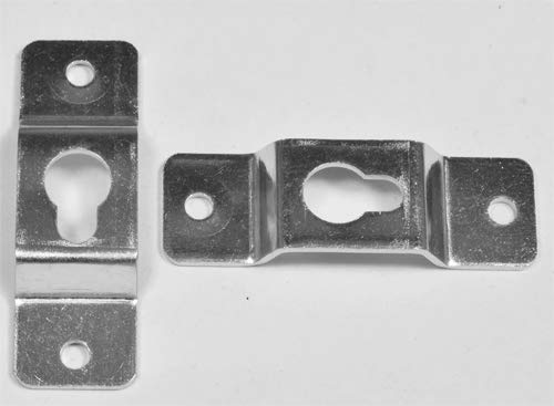 10 Pack Key Hole Hanger Raised Center with 20 1/2"" x 6 Screws